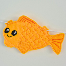 Load image into Gallery viewer, Under the Sea Bunting Embroidery Designs - DIGITAL DOWNLOAD FOR EMBROIDERY MACHINES - Little Luna Creations