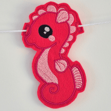 Load image into Gallery viewer, Under the Sea Bunting Embroidery Designs - DIGITAL DOWNLOAD FOR EMBROIDERY MACHINES - Little Luna Creations