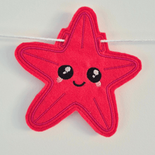 Load image into Gallery viewer, Under the Sea Bunting Embroidery Designs - DIGITAL DOWNLOAD FOR EMBROIDERY MACHINES - Little Luna Creations