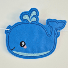 Load image into Gallery viewer, Under the Sea Bunting Embroidery Designs - DIGITAL DOWNLOAD FOR EMBROIDERY MACHINES - Little Luna Creations