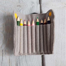 Load image into Gallery viewer, Penguin Pencil Wrap with Colouring Pencils - Little Luna Creations