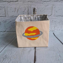 Load image into Gallery viewer, Space Fabric Storage Baskets - Little Luna Creations