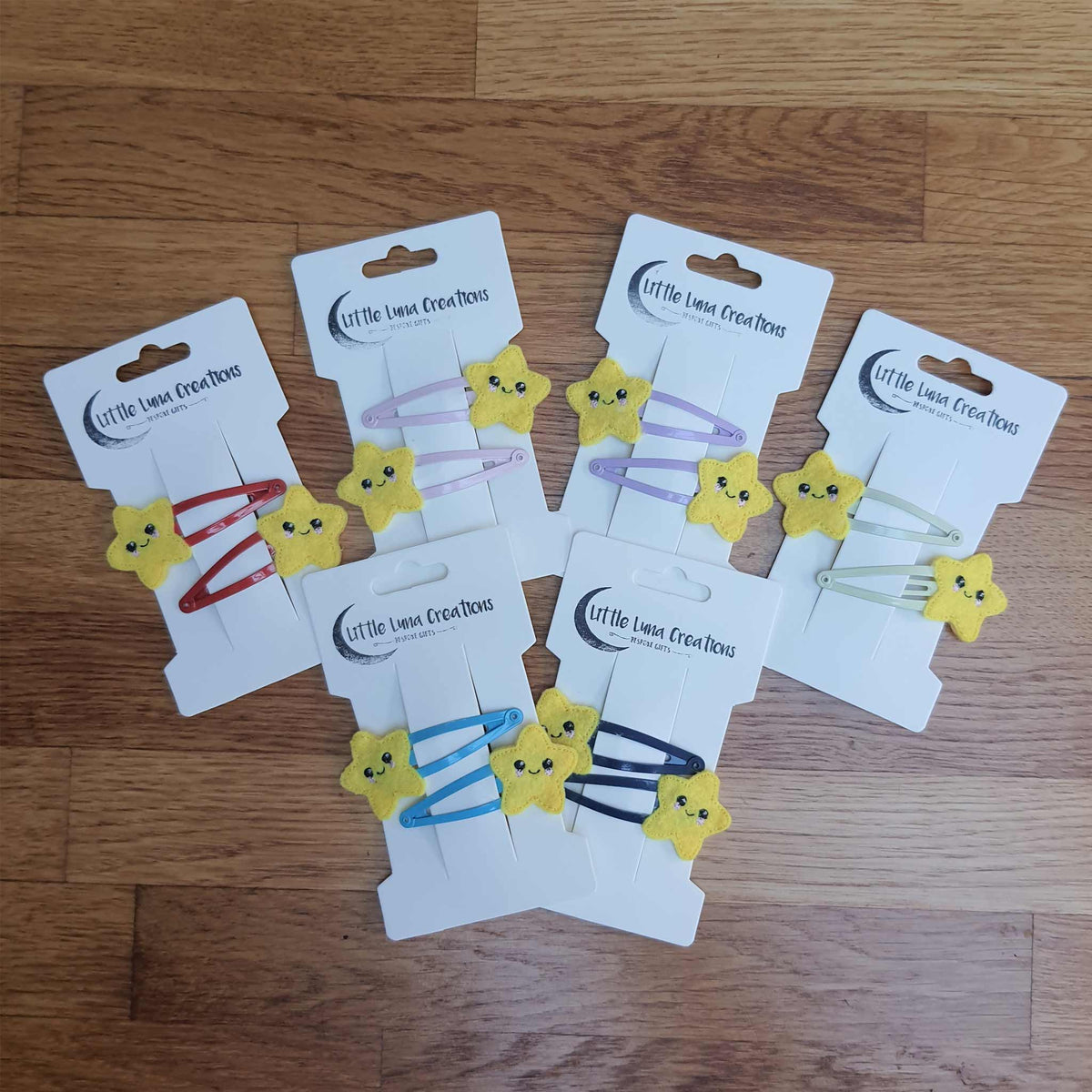 Cute Hair Clips - Little Luna Creations