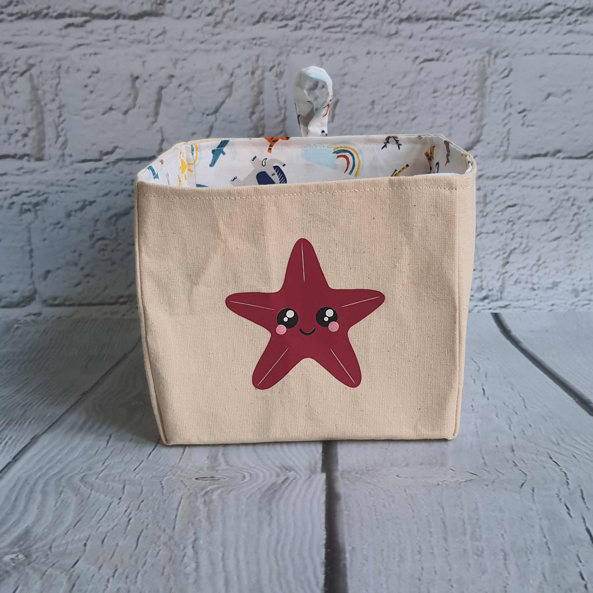 Under the Sea Fabric Storage Baskets - Little Luna Creations
