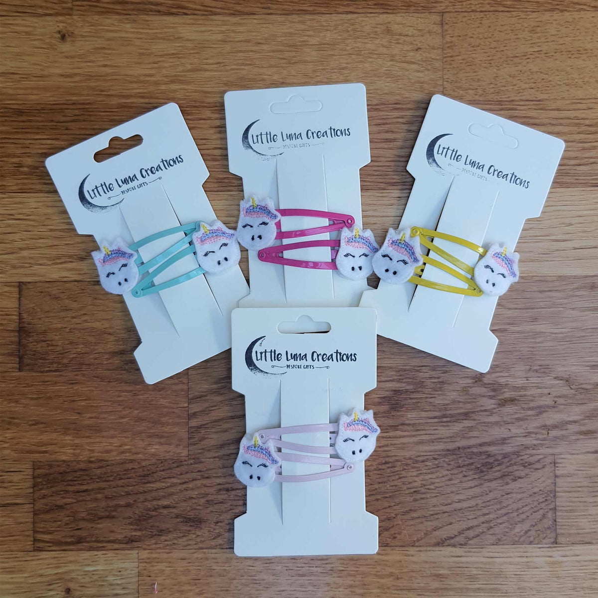 Cute Hair Clips - Little Luna Creations