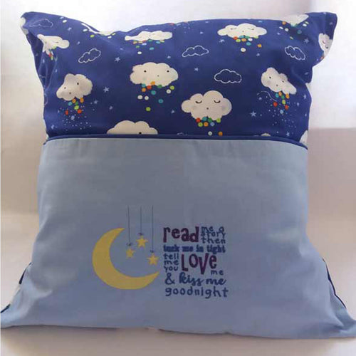 Goodnight Reading Cushion - Little Luna Creations