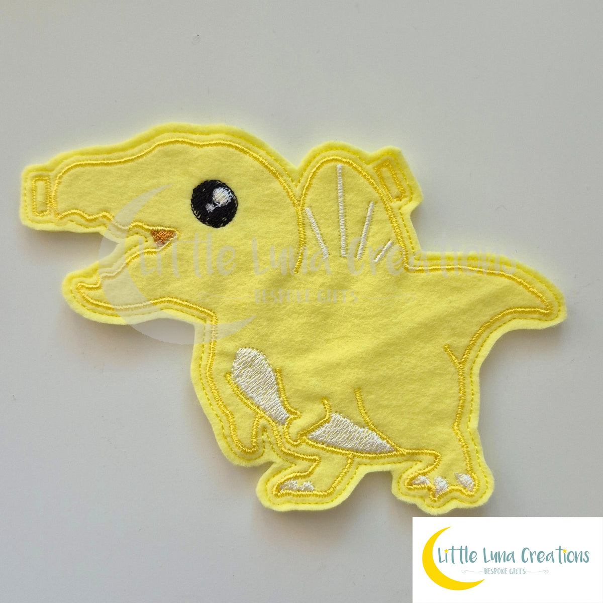 Rainbow Dinosaur Bunting Embroidery Designs - DIGITAL DOWNLOAD FOR EMBROIDERY MACHINES - Little Luna Creations