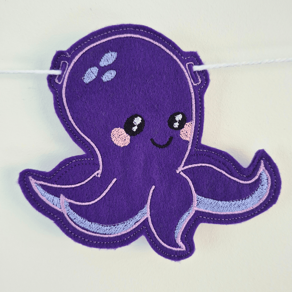 Under the Sea Bunting Embroidery Designs - DIGITAL DOWNLOAD FOR EMBROIDERY MACHINES - Little Luna Creations
