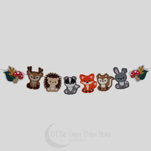Load image into Gallery viewer, Felt Woodland Bunting