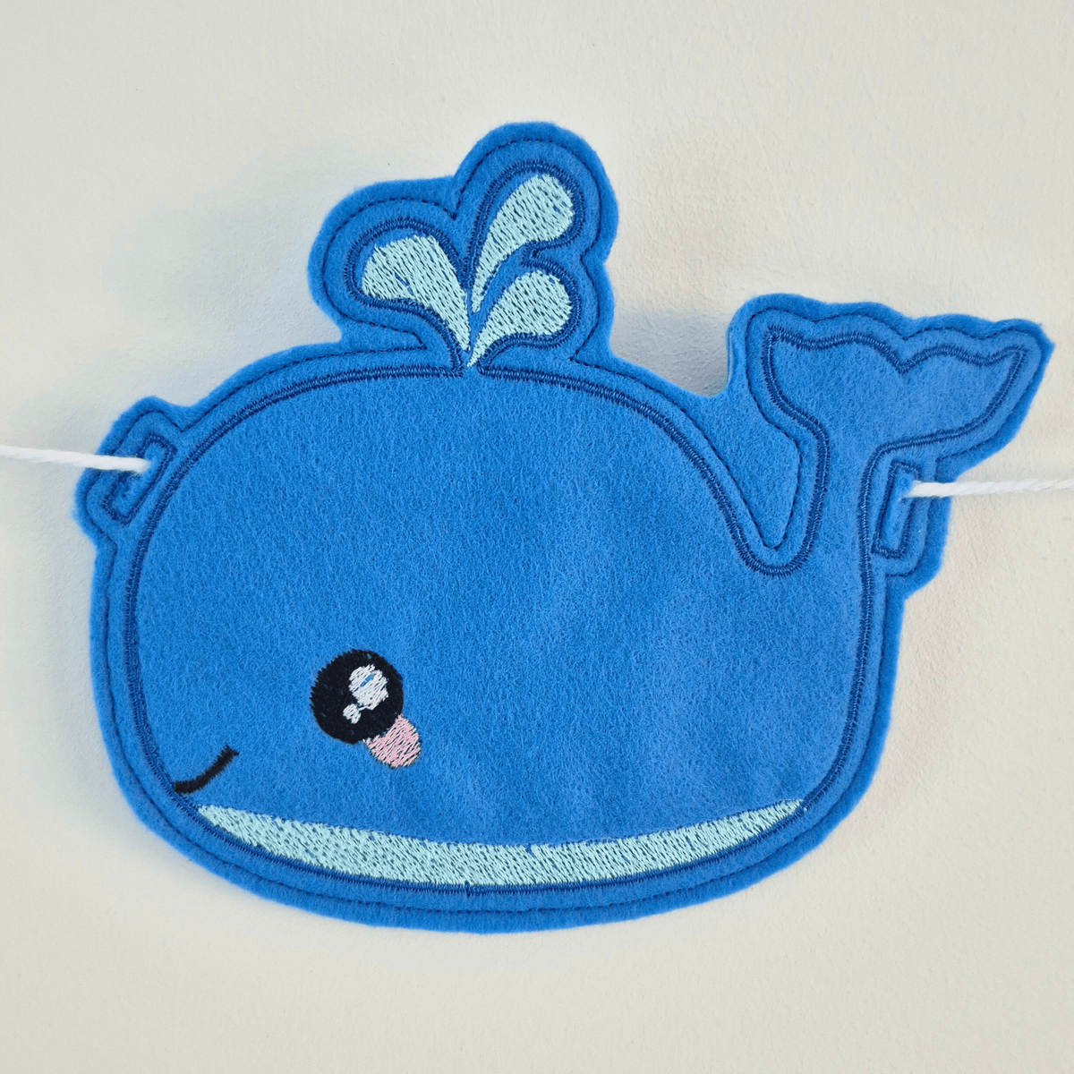 Under the Sea Bunting Embroidery Designs - DIGITAL DOWNLOAD FOR EMBROIDERY MACHINES - Little Luna Creations