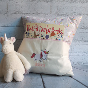 Unicorn Reading Cushion - Little Luna Creations