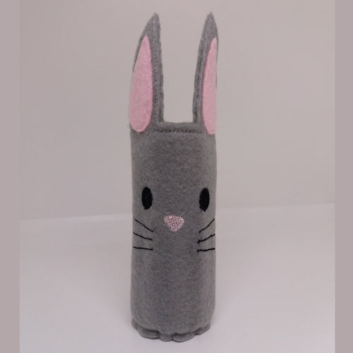 Bunny Pencil Wrap with Colouring Pencils - Little Luna Creations