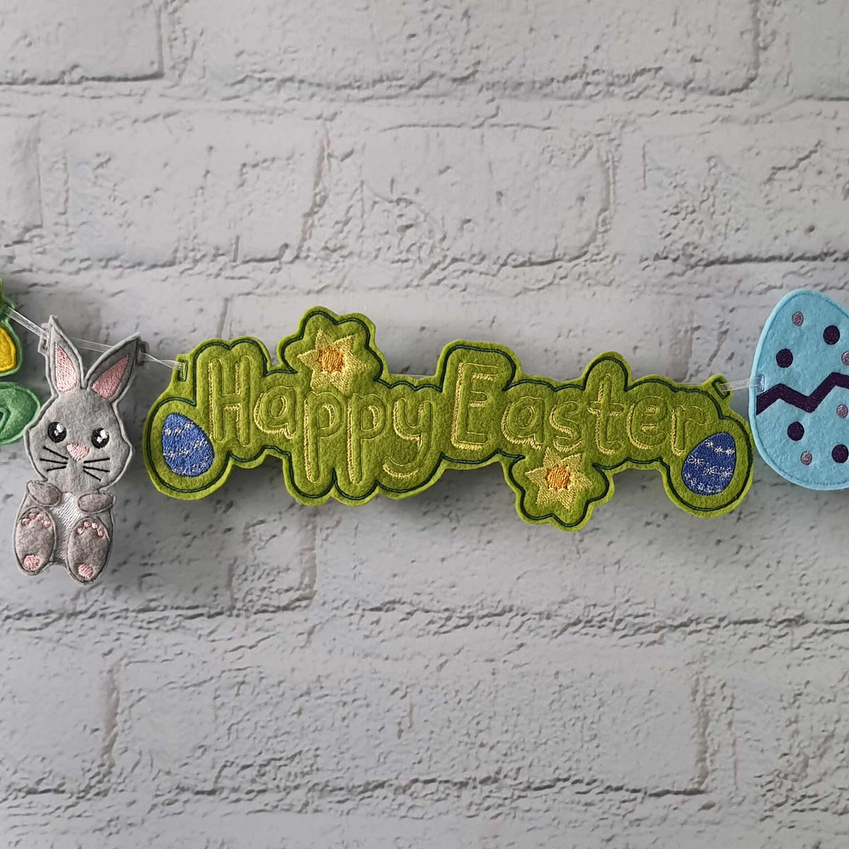 Felt Easter Bunting - Little Luna Creations