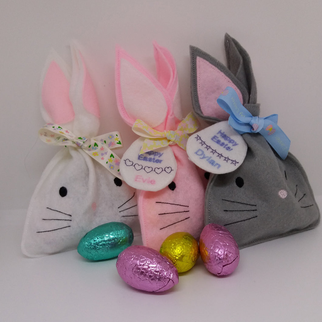 Easter Bunny Treat Bags - Little Luna Creations