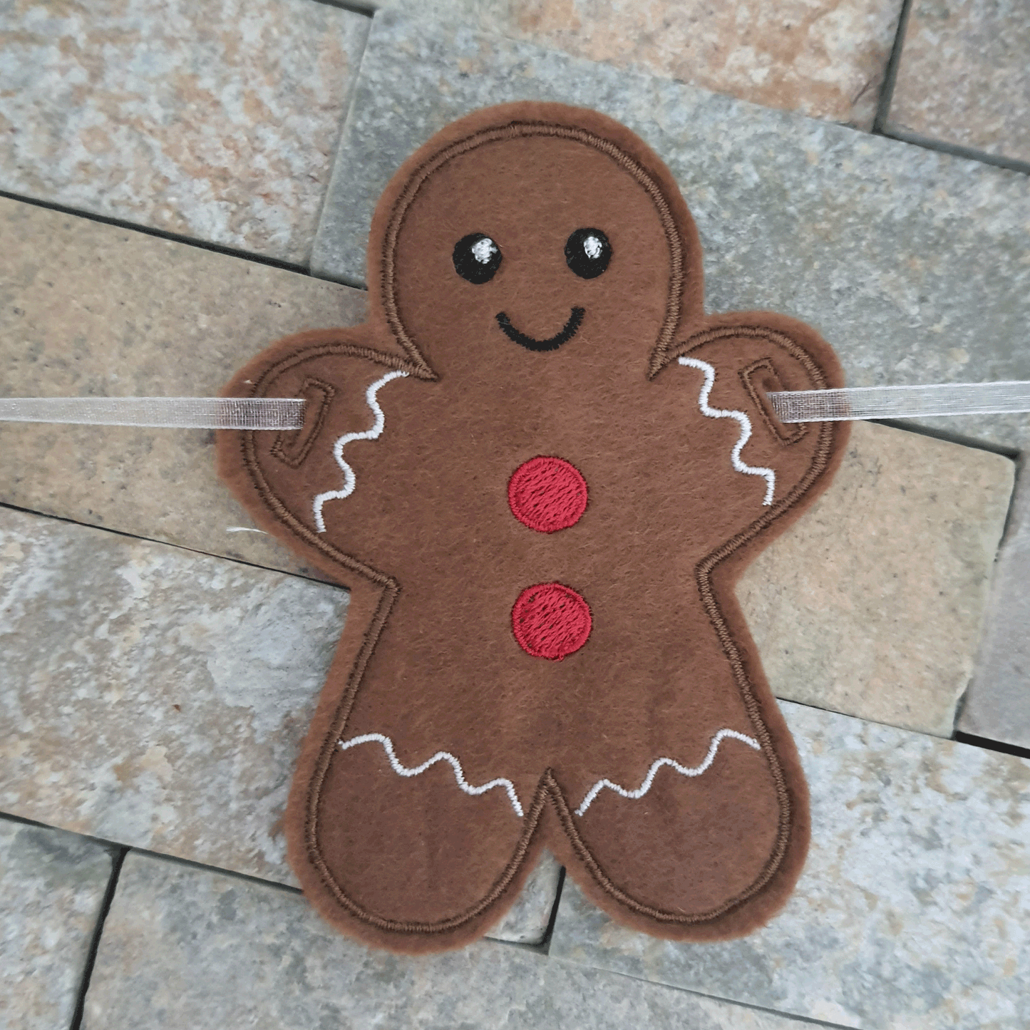 Felt Christmas Bunting - Little Luna Creations