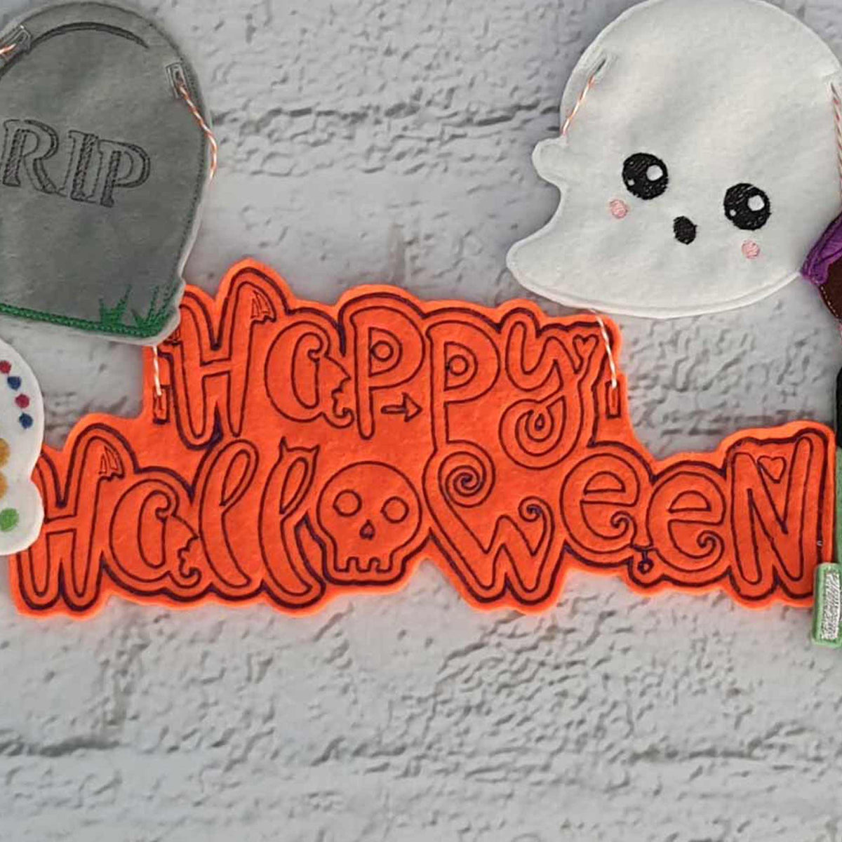 Halloween Bunting - Little Luna Creations