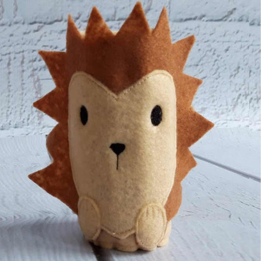 Hedgehog Pencil Wrap with Colouring Pencils - Little Luna Creations