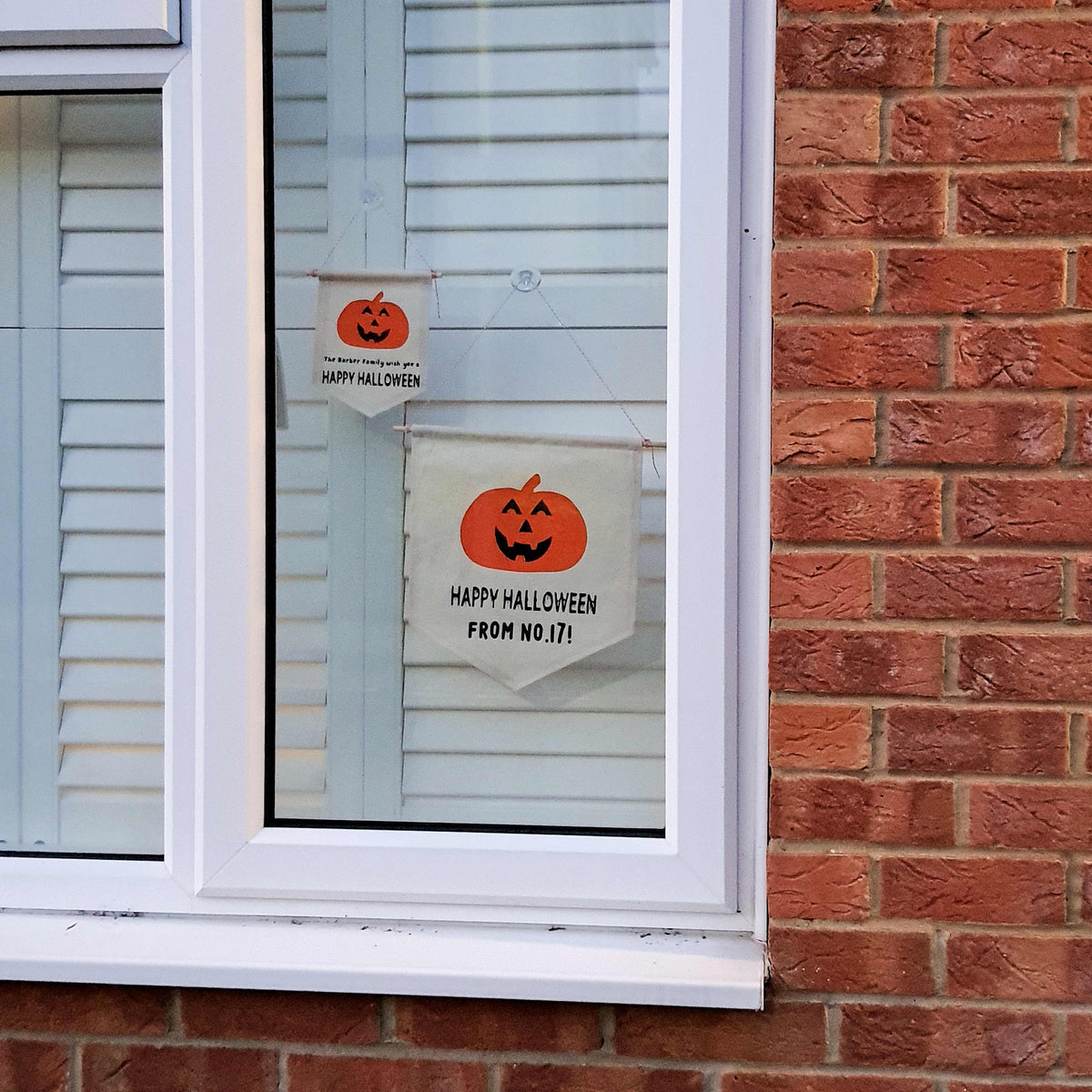 Personalised Halloween Banner - Little Luna Creations