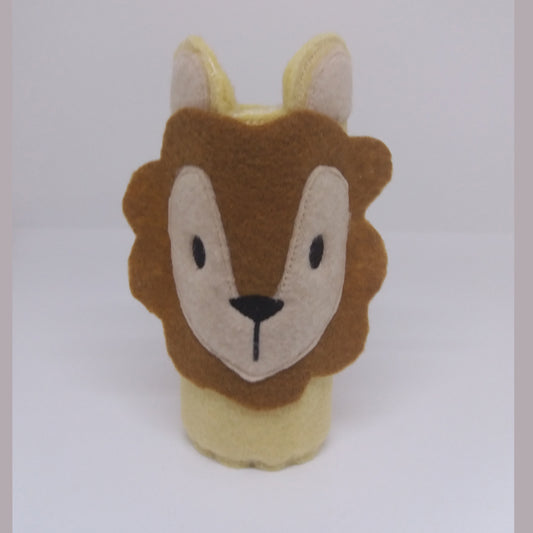 Lion Pencil Wrap with Colouring Pencils - Little Luna Creations