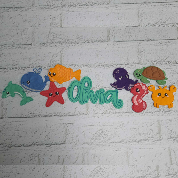 Felt Under the Sea Bunting - Little Luna Creations