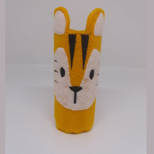 Tiger Pencil Wrap with Colouring Pencils - Little Luna Creations
