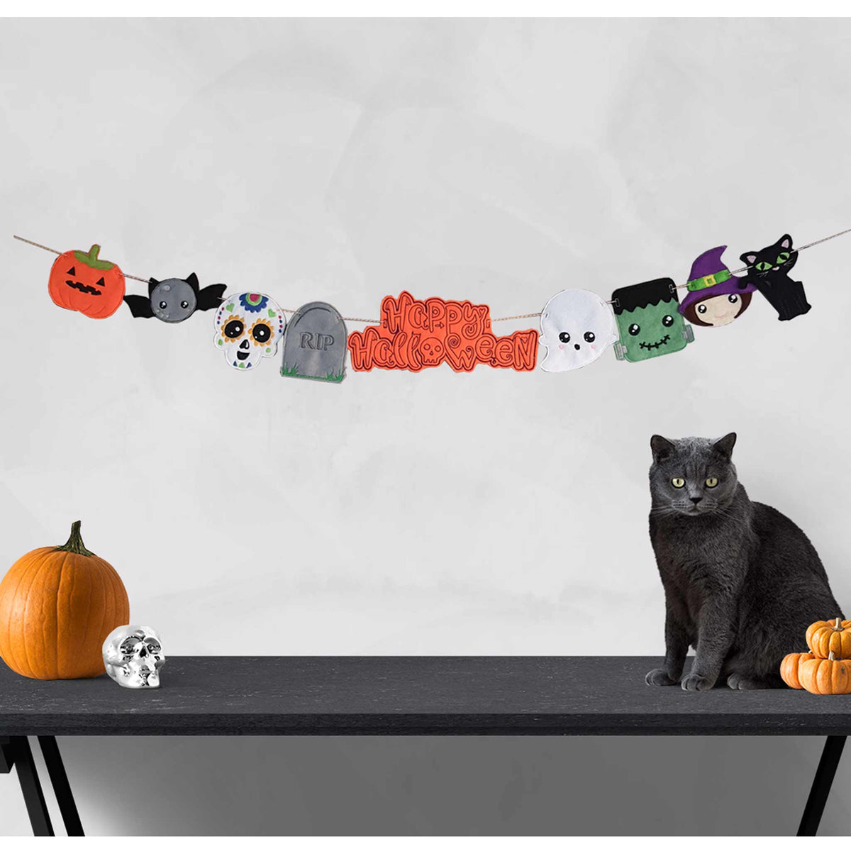 Halloween Bunting - Little Luna Creations