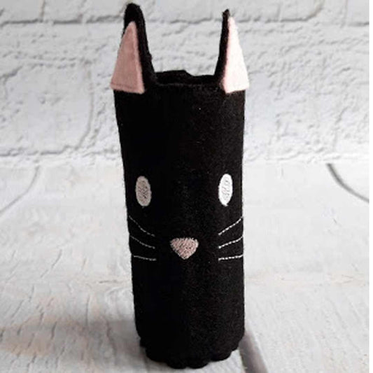 Cat Pencil Wrap with Colouring Pencils - Little Luna Creations