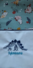 Load image into Gallery viewer, Dinosaur Reading Cushion - Little Luna Creations