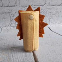Load image into Gallery viewer, Hedgehog Pencil Wrap with Colouring Pencils - Little Luna Creations