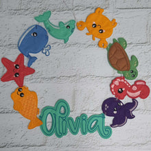 Load image into Gallery viewer, Felt Under the Sea Bunting - Little Luna Creations